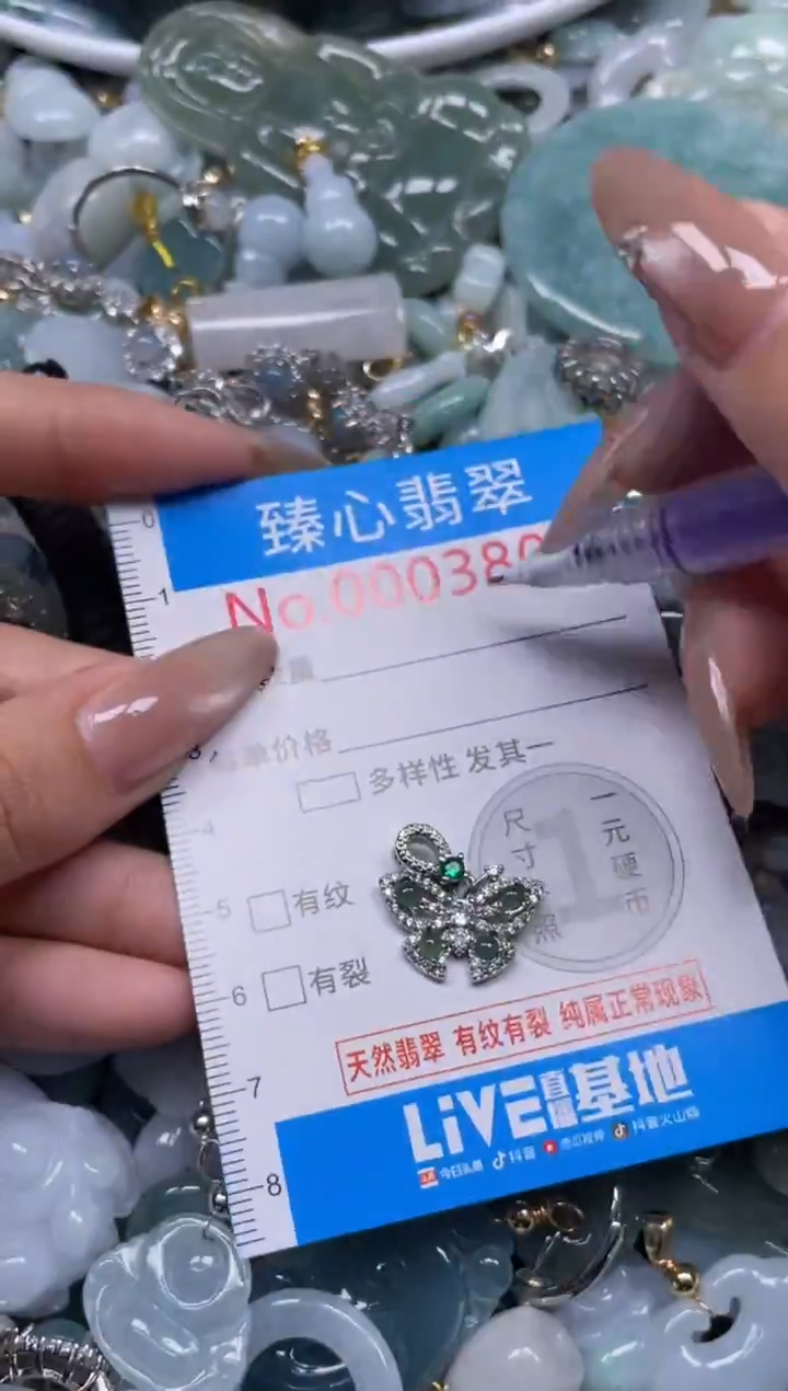 颈饰未镶嵌翡翠3806