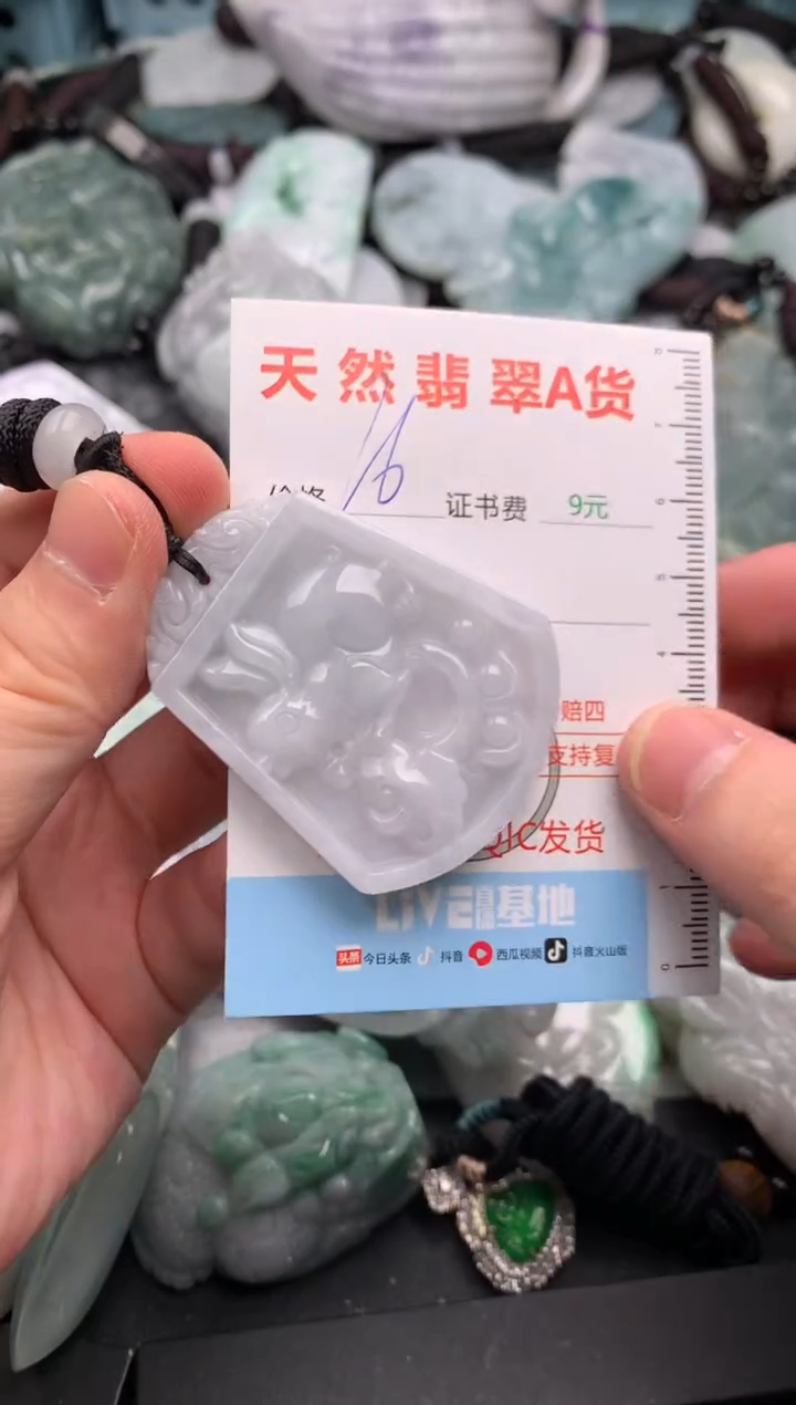 吊坠(不含链)未镶嵌翡翠1