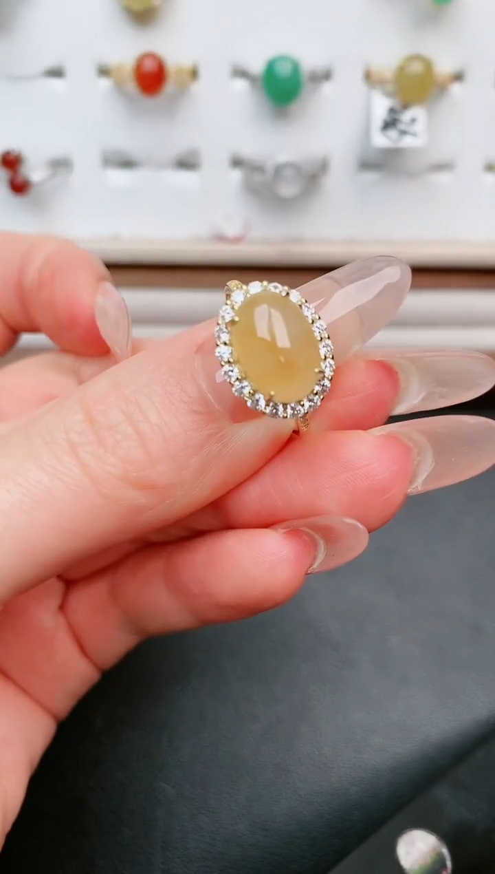 【闪购商品】翡翠戒指银S925镶嵌.....