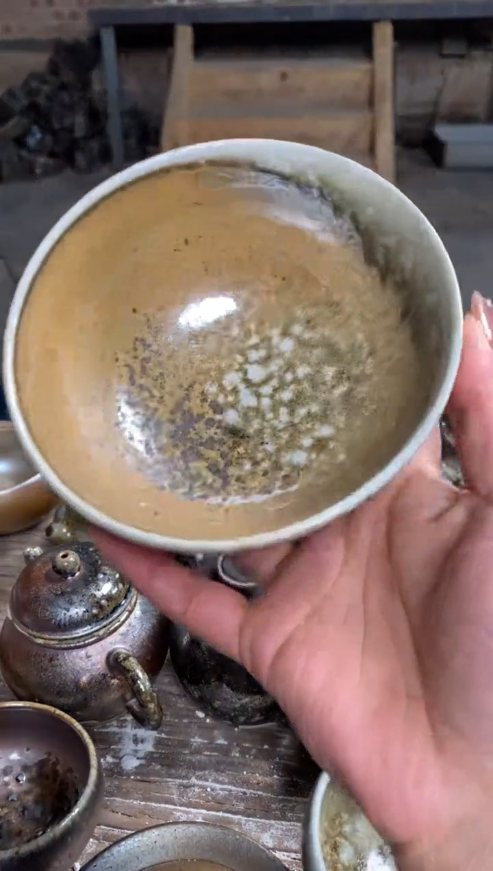 浪鬼柴烧-禅寂系列用****0小碗