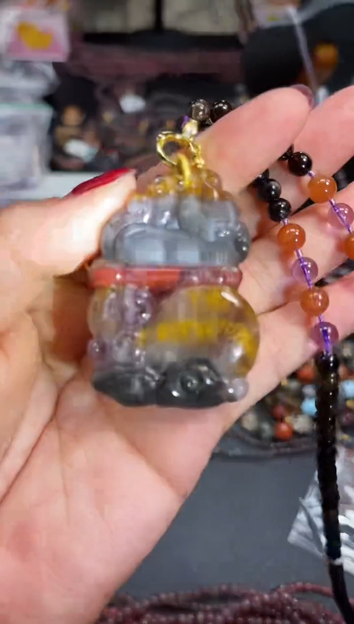 【闪购商品】水晶颈饰未镶嵌【百晶灵儿】天然水晶定制款