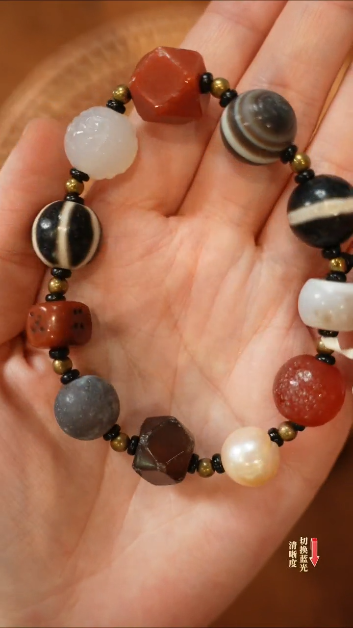 【闪购商品】玛瑙/玉髓手串未镶嵌0216-022