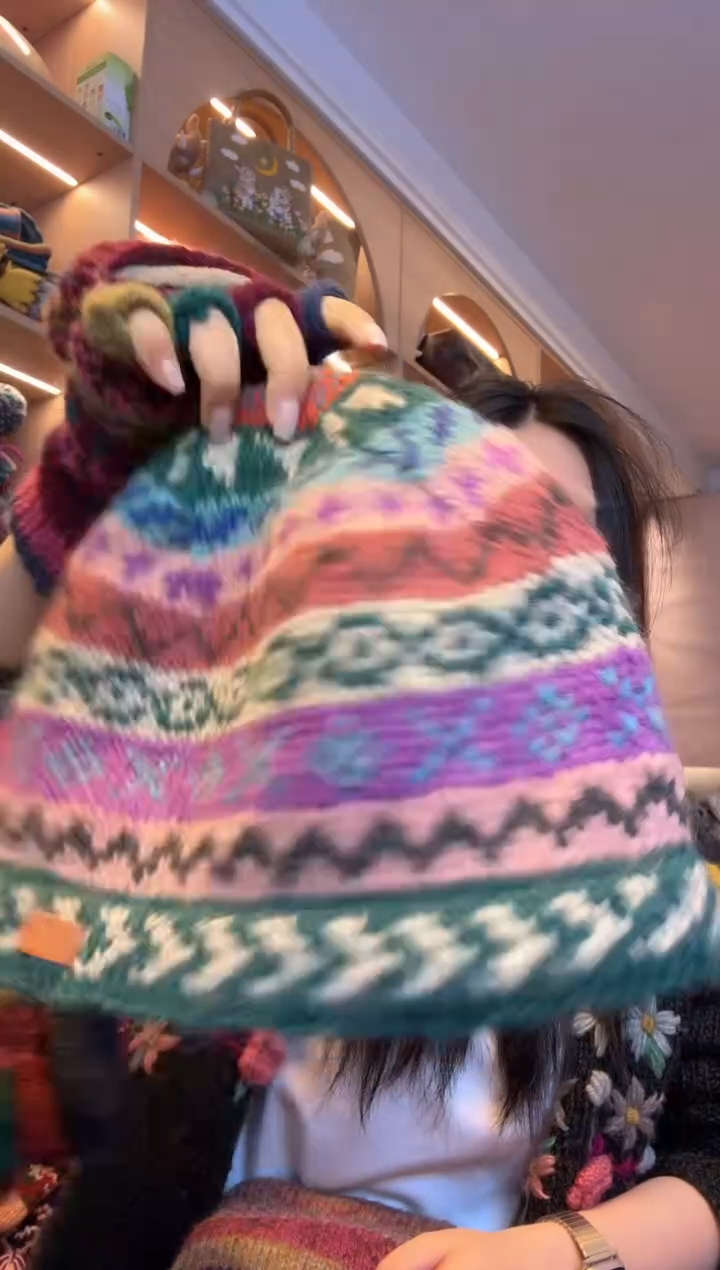 羊毛漂*儿冷帽259