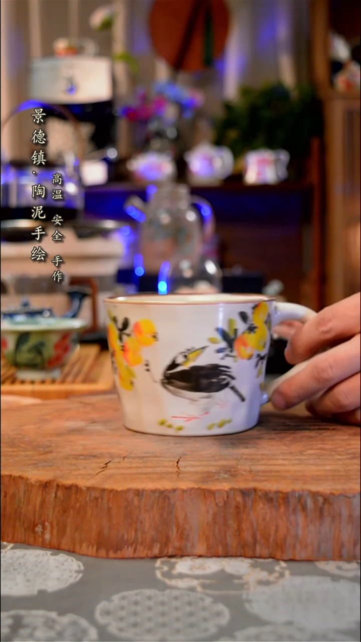 【闪购商品】杯子708手工手绘手工手绘