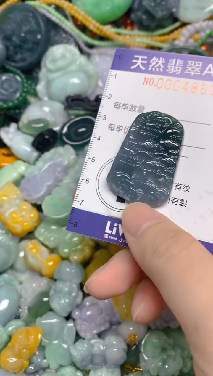 颈饰未镶嵌翡翠0004860