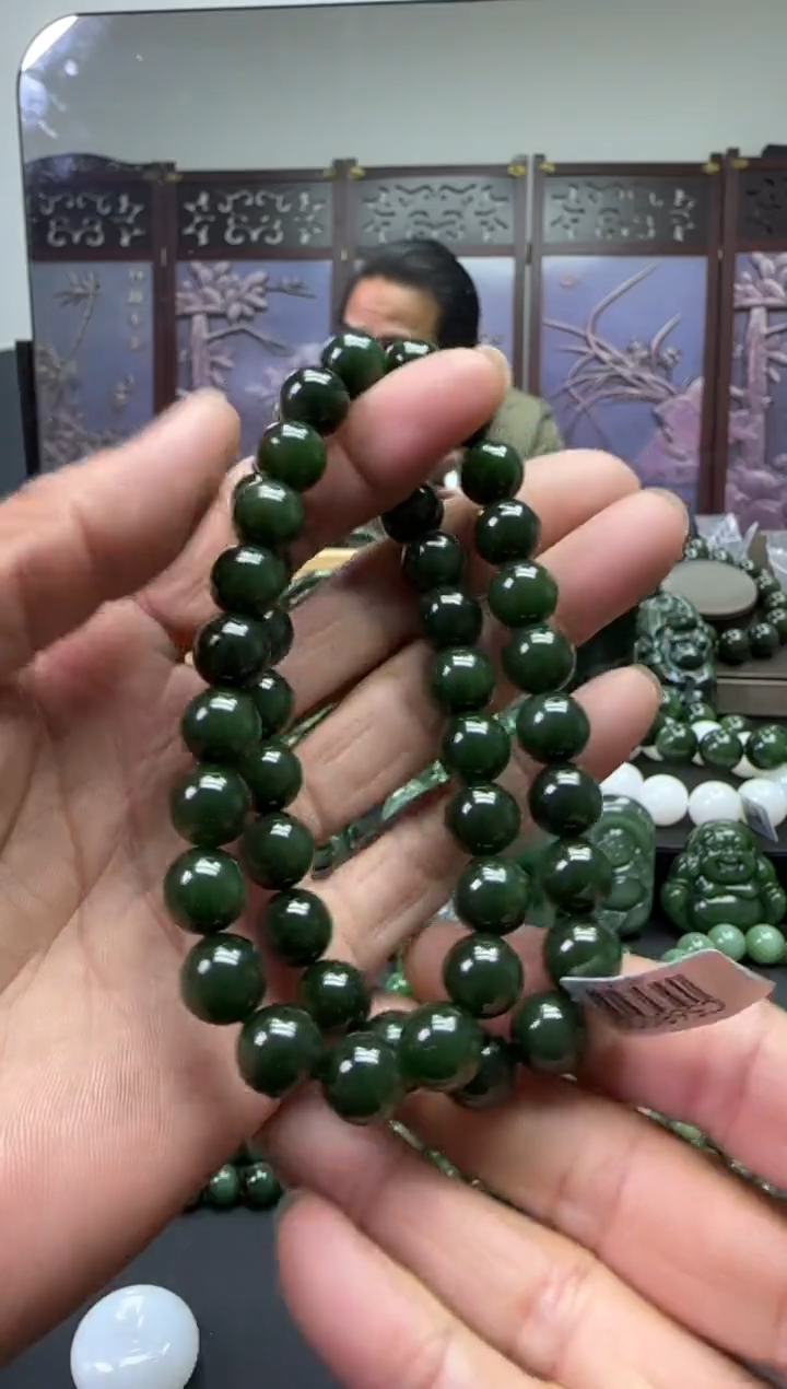 未镶嵌和田玉珠宝奇石妈妈链