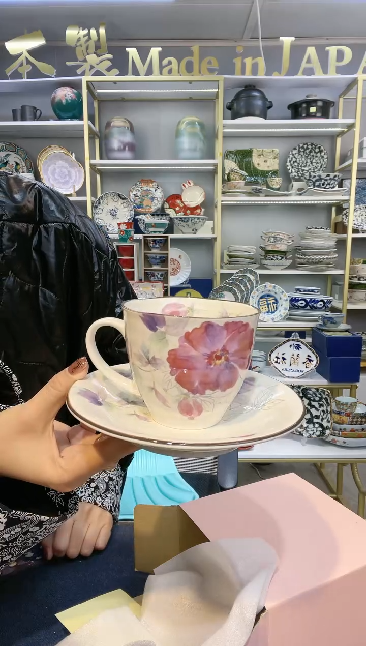 【闪购商品】碗碗和蓝咖啡杯一杯一碟