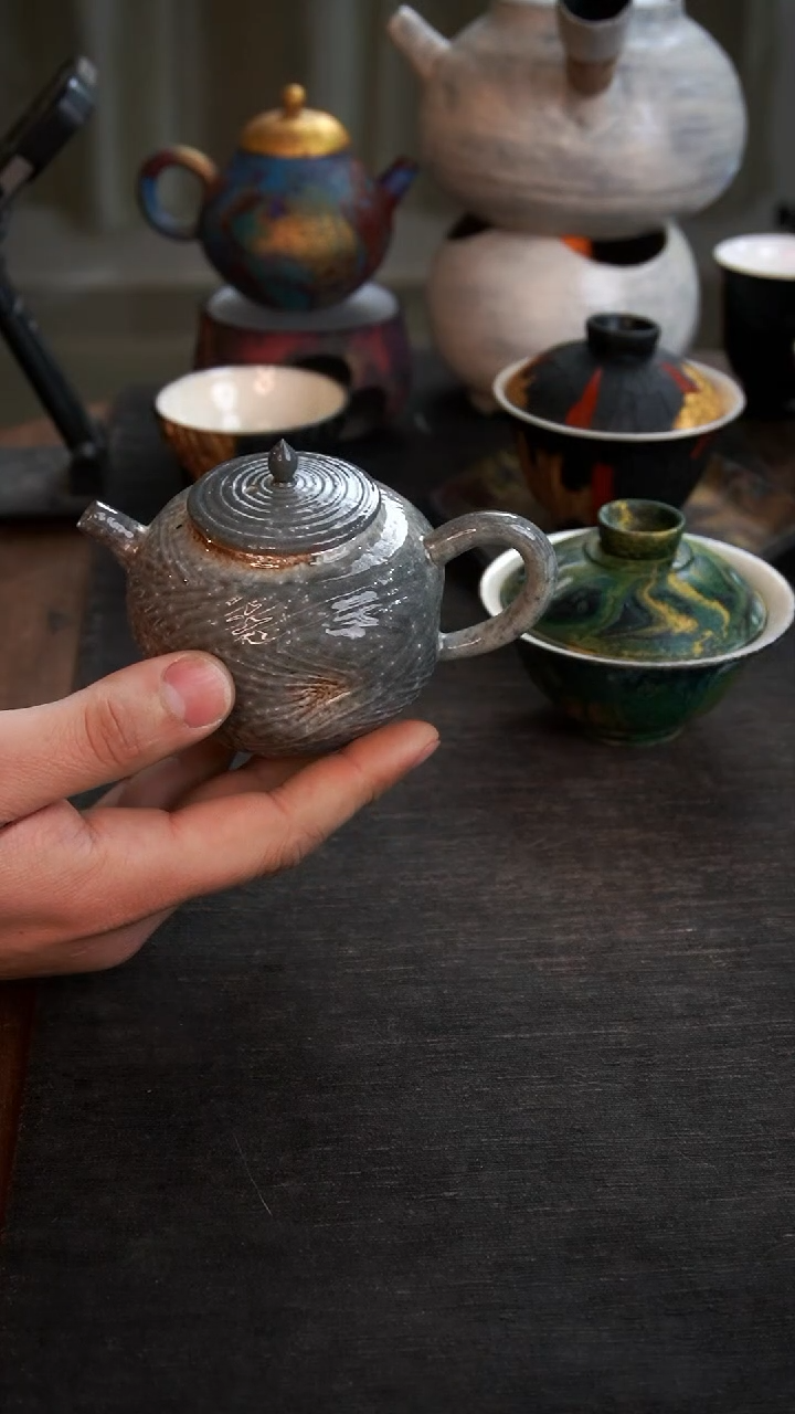 【闪购商品】其他微瑕柴烧壶927小康茶器