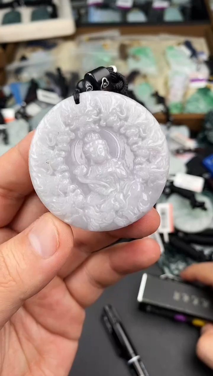 【闪购商品】翡翠颈饰未镶嵌  天然翡翠，一物一图