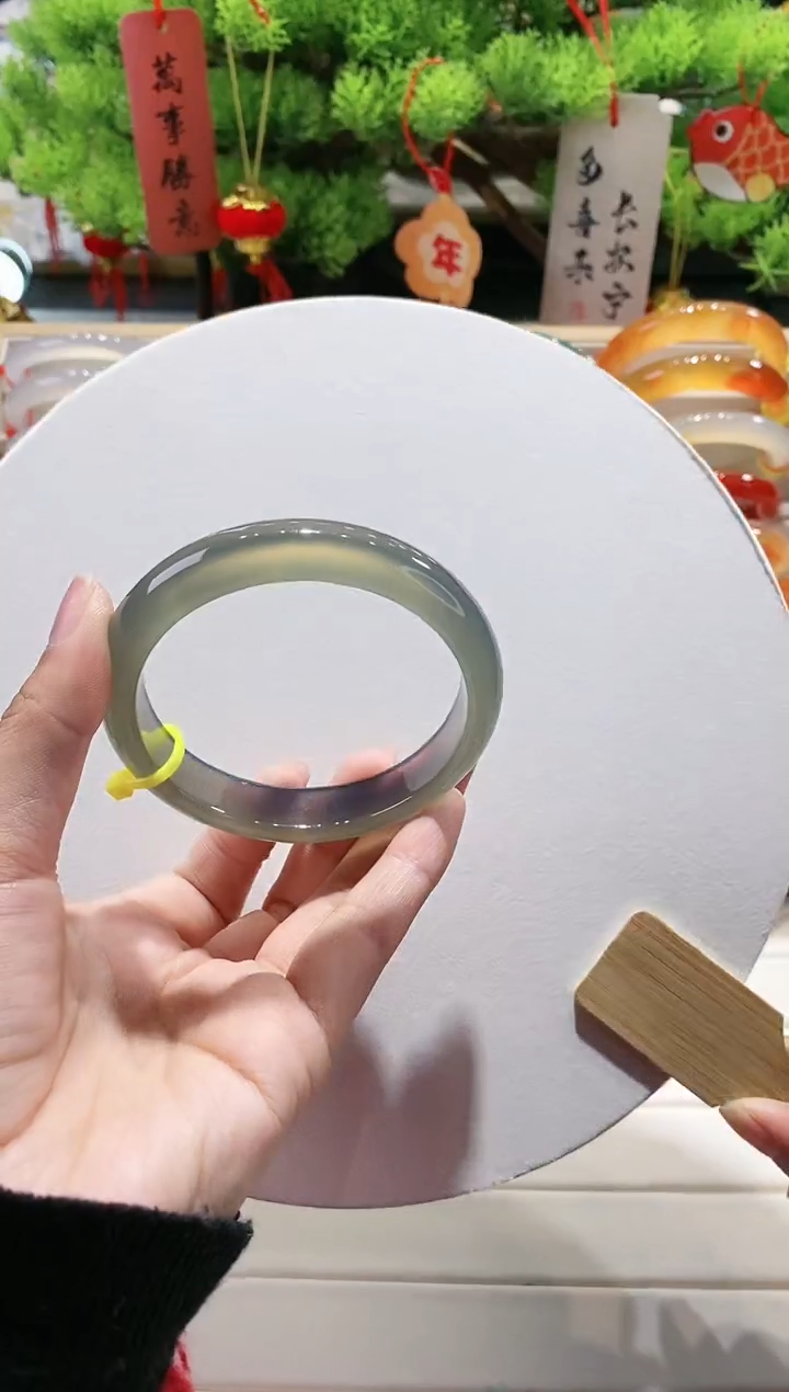 【闪购商品】玛瑙/玉髓手镯未镶嵌73-60.8