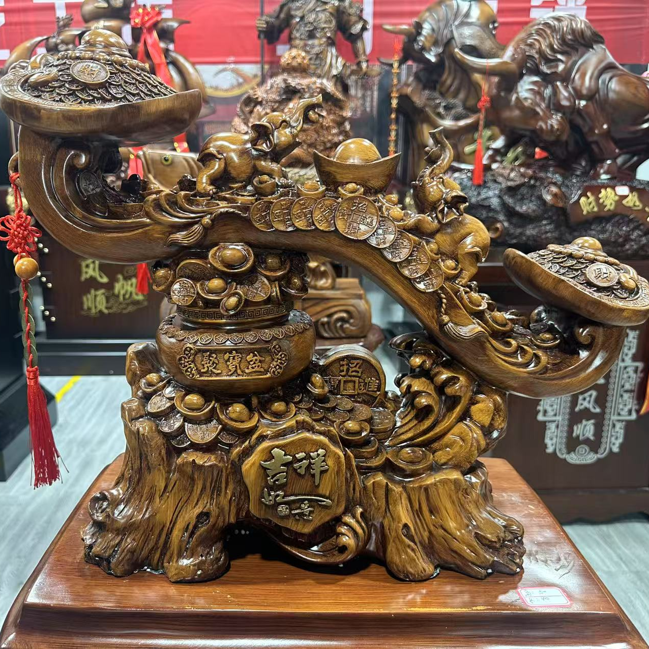 《大号如意》高32cm宽50m开业送礼摆件工艺品