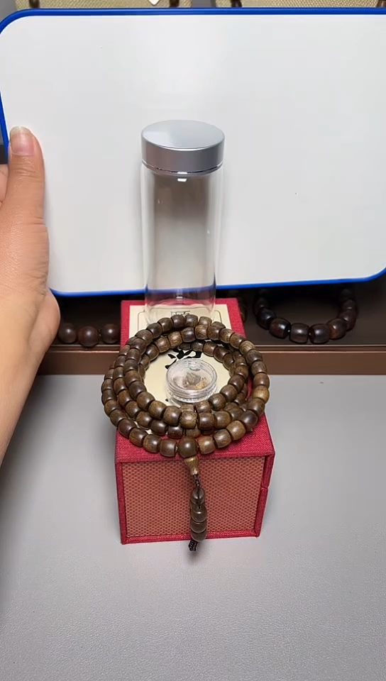 【闪购商品】沉香手串富森红土0.9桶珠多圈