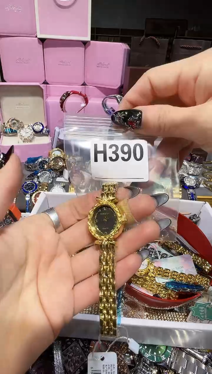 石英机芯不锈钢不锈钢直播定闪专用