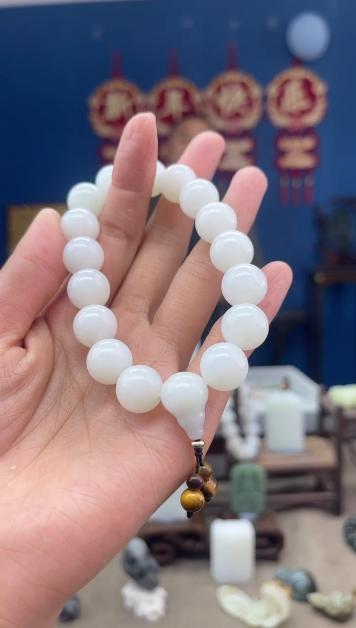 【闪购商品】和田玉手链未镶嵌1