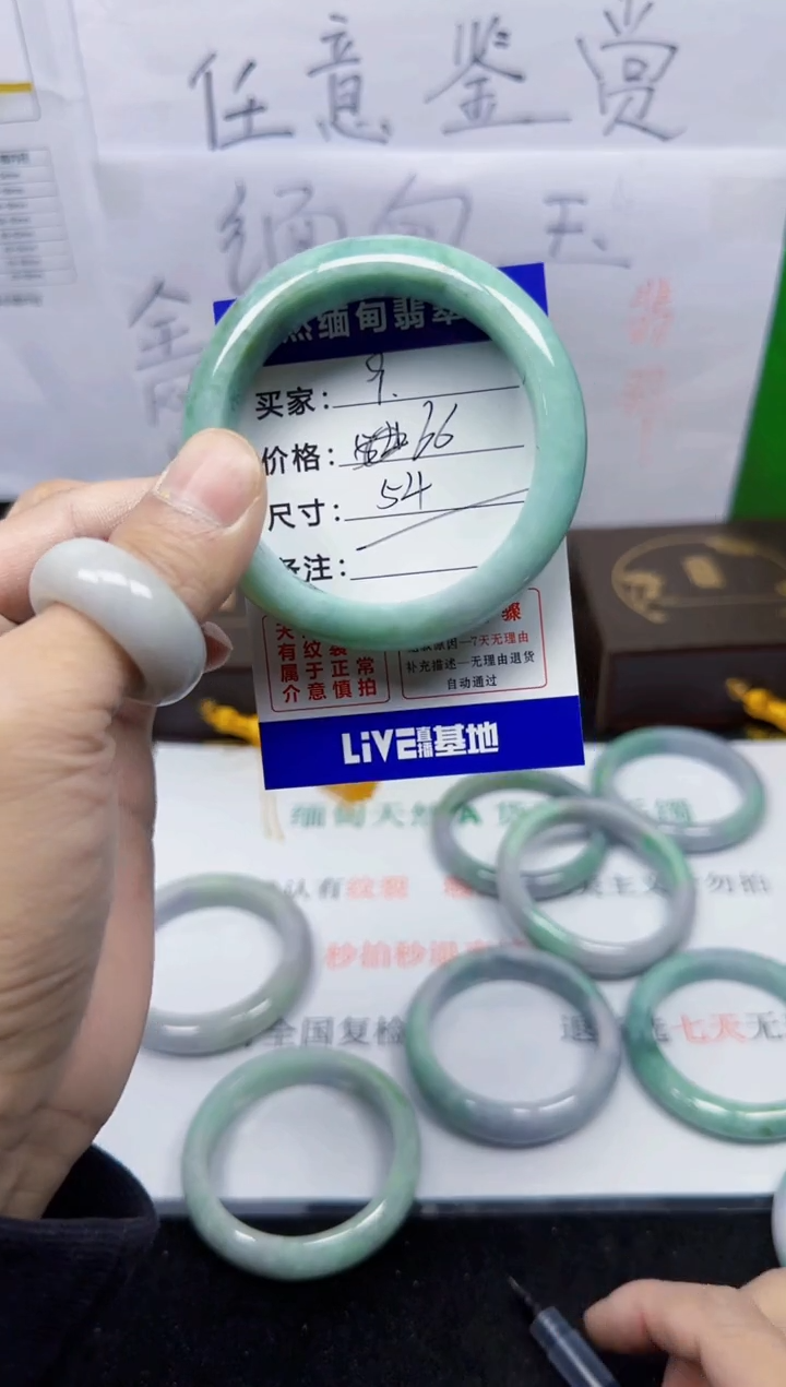 未镶嵌手镯翡翠9