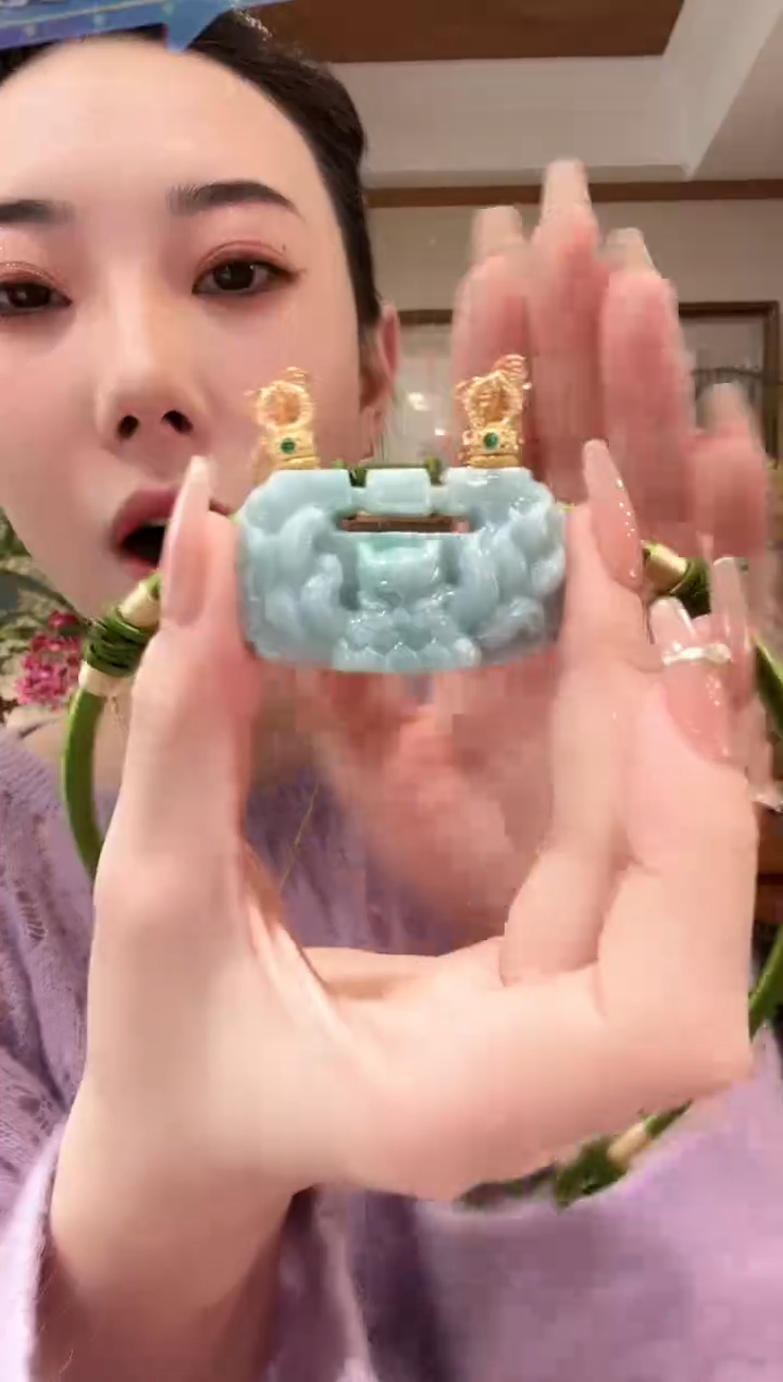 【闪购商品】翡翠颈饰未镶嵌国风