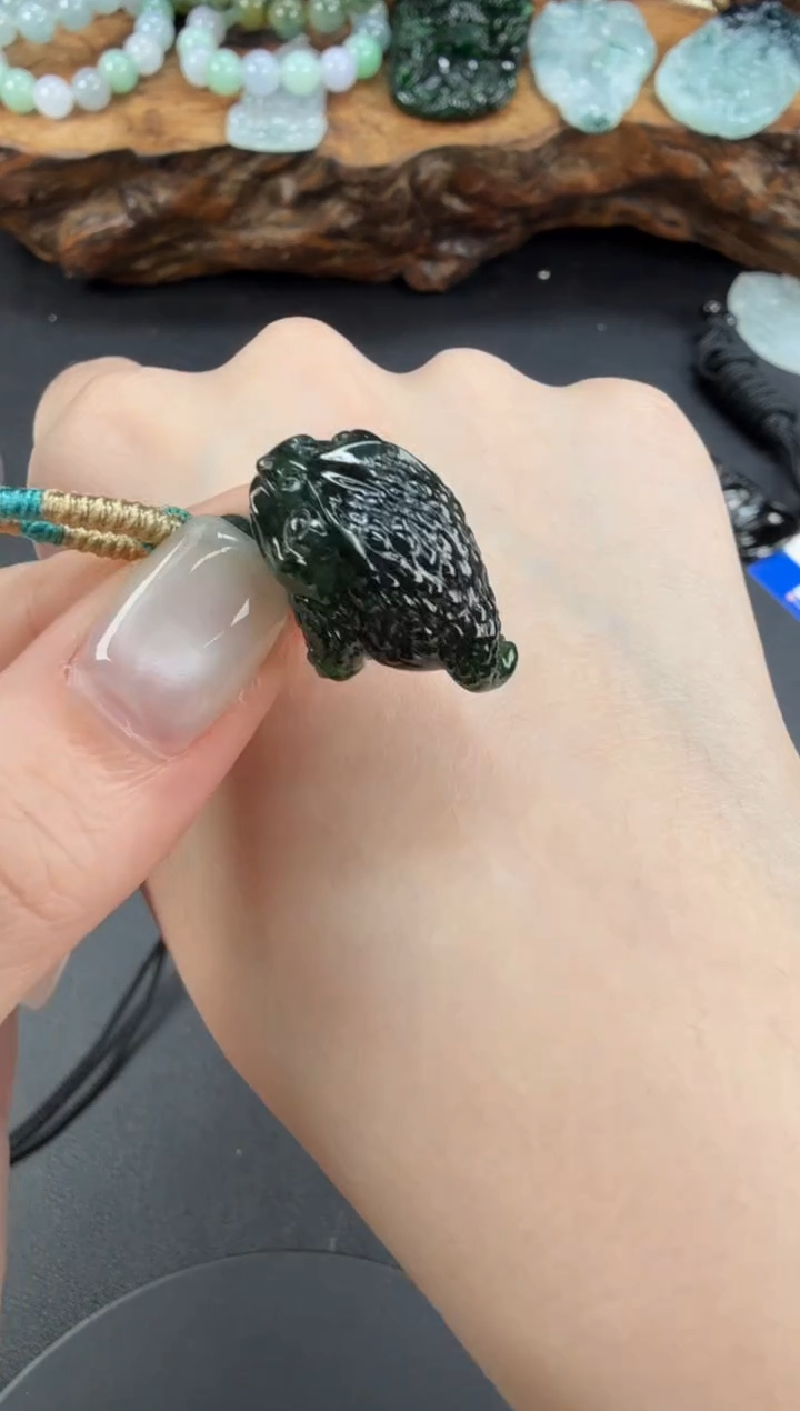 吊坠(不含链)未镶嵌翡翠翡翠饰品-94