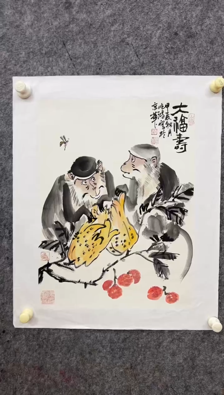 国画刘兆鸿老师国画作品