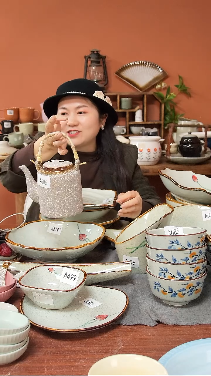 陶瓷A686 一把茶壶粗陶颗粒感可能微瑕