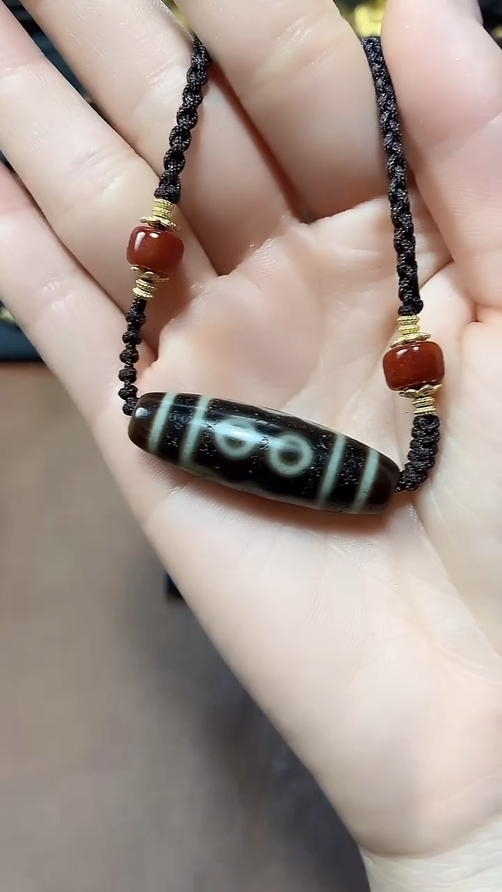 玛瑙/玉髓（覆膜）项链未镶嵌条纹玛瑙 只发其一