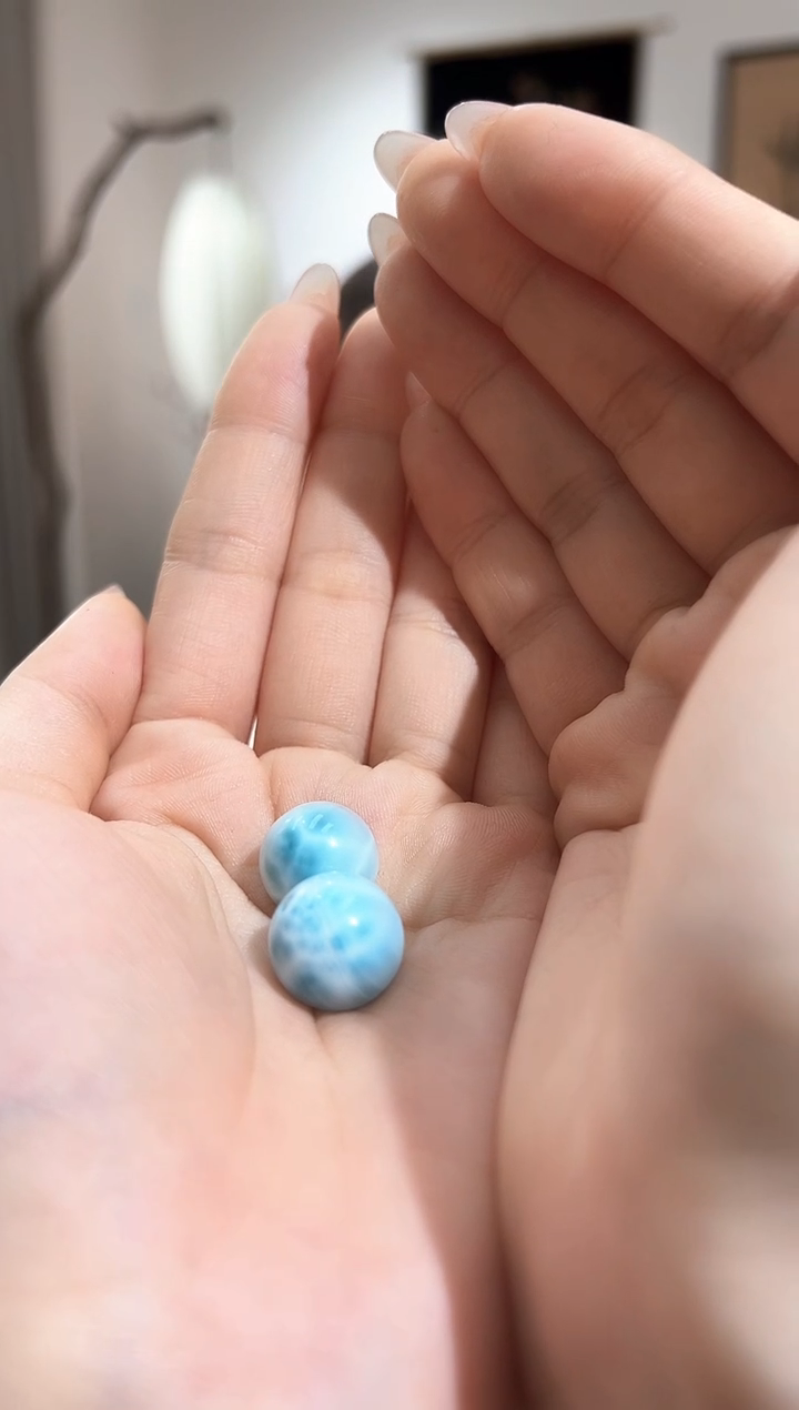 【闪购商品】针钠钙石（海纹石）吊坠(不含链)未镶嵌XL815单珠