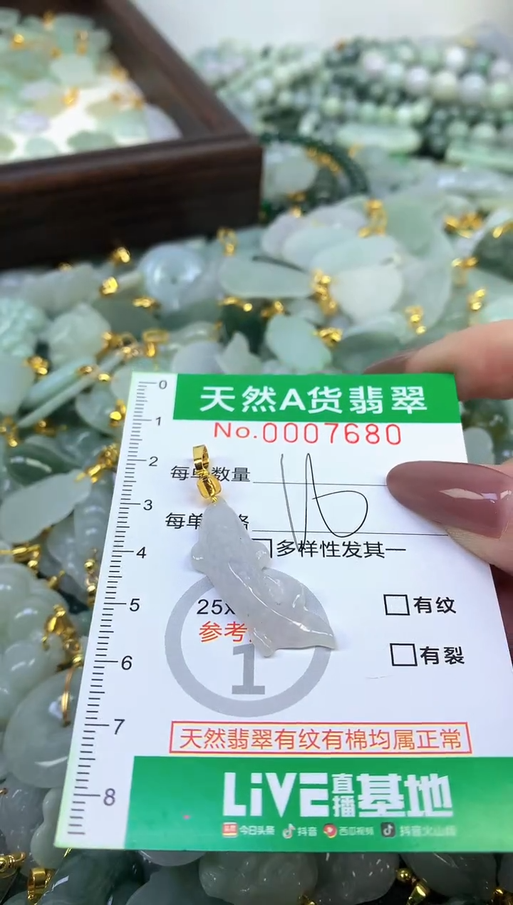 颈饰未镶嵌翡翠纯天然缅甸A货翡翠