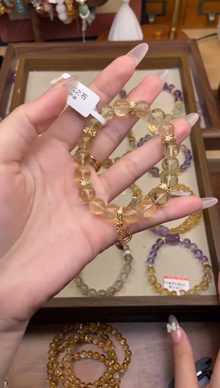 水晶手链未镶嵌水晶手链