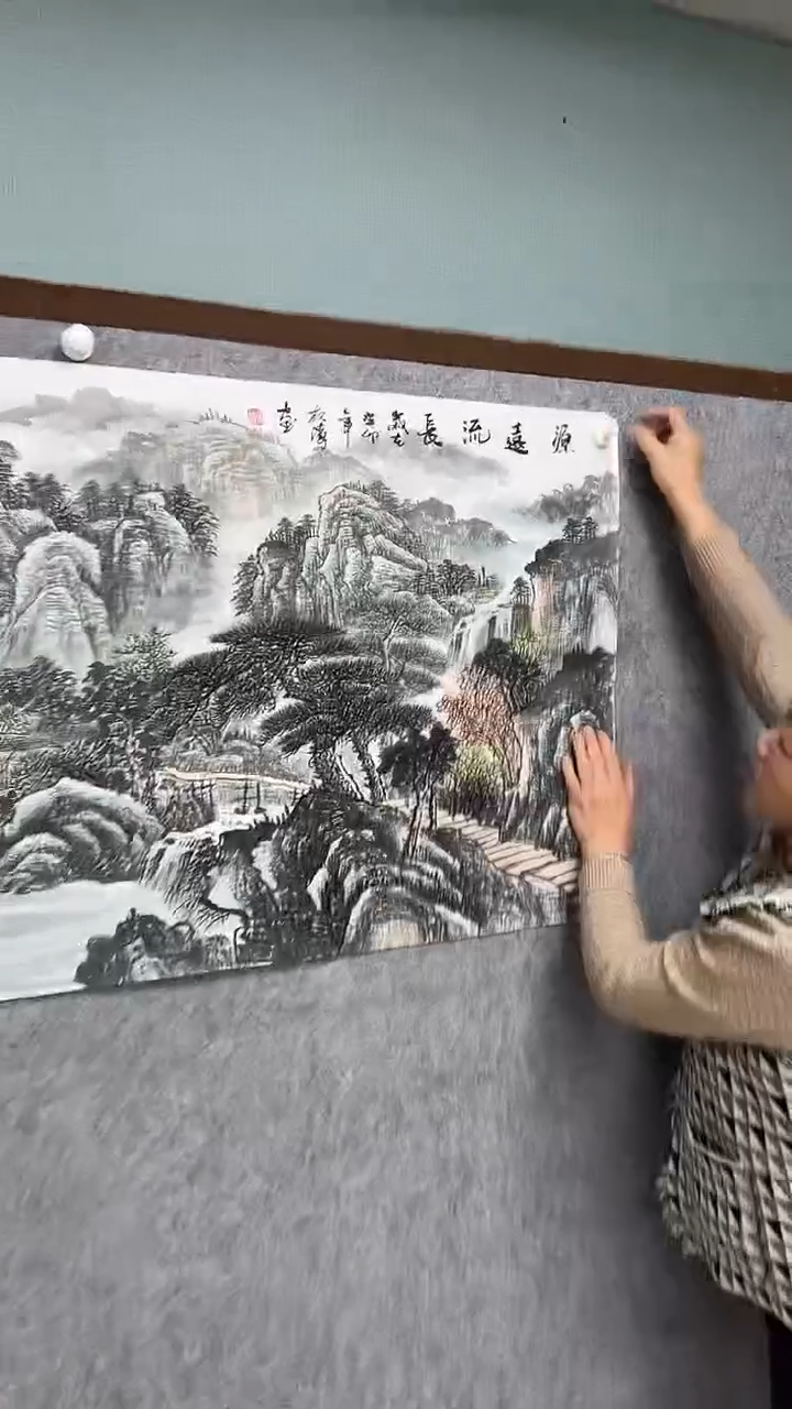 【闪购商品】书法源远流长 小六尺 松涛