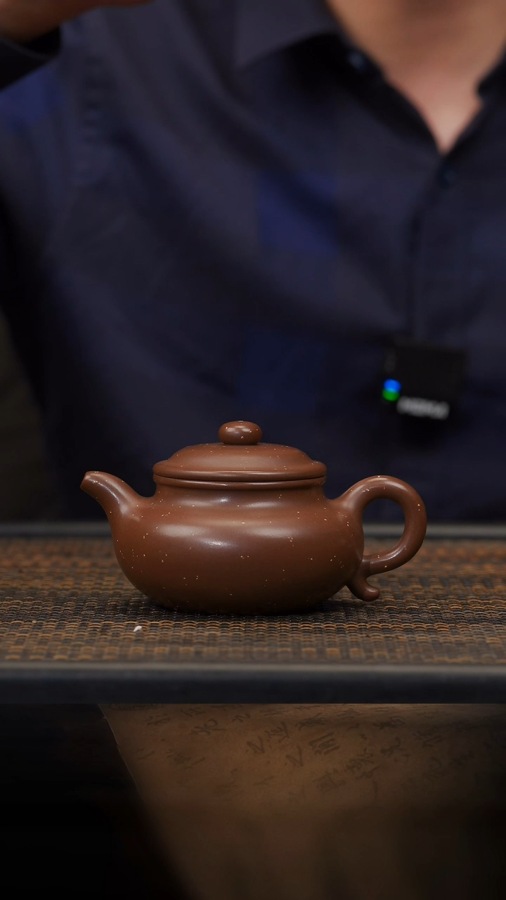 【闪购商品】紫砂茶壶78空山造器FJ  铺砂仿古/210cc