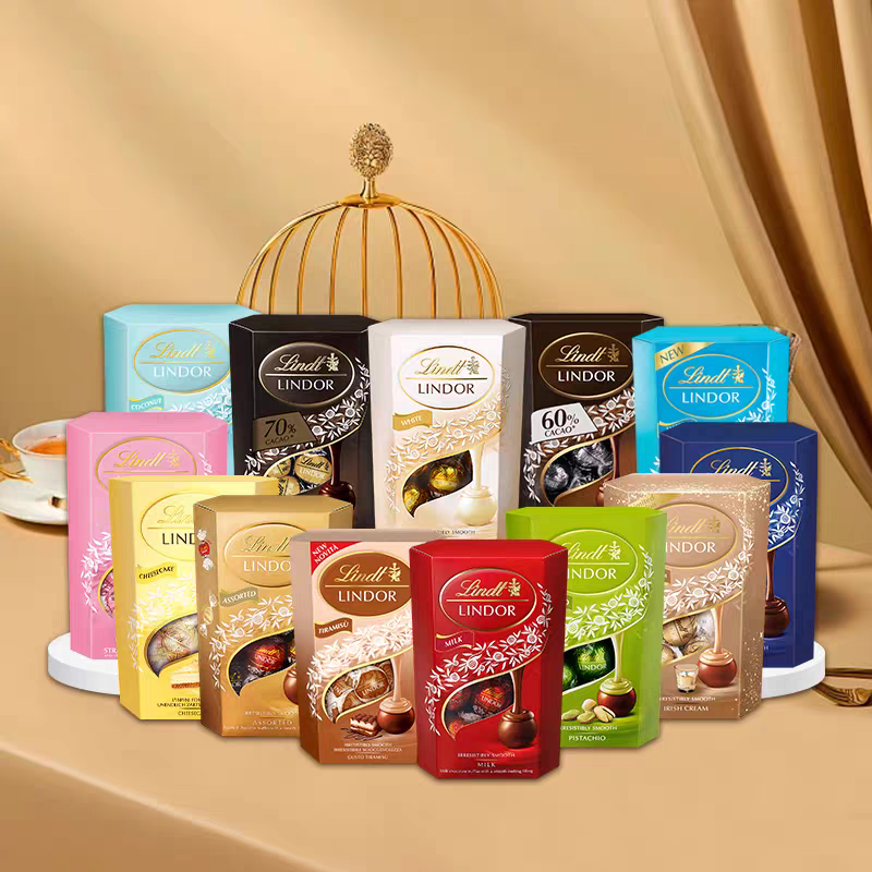 进口 瑞士莲软心巧克力200g盒装零食网红伴手礼喜糖