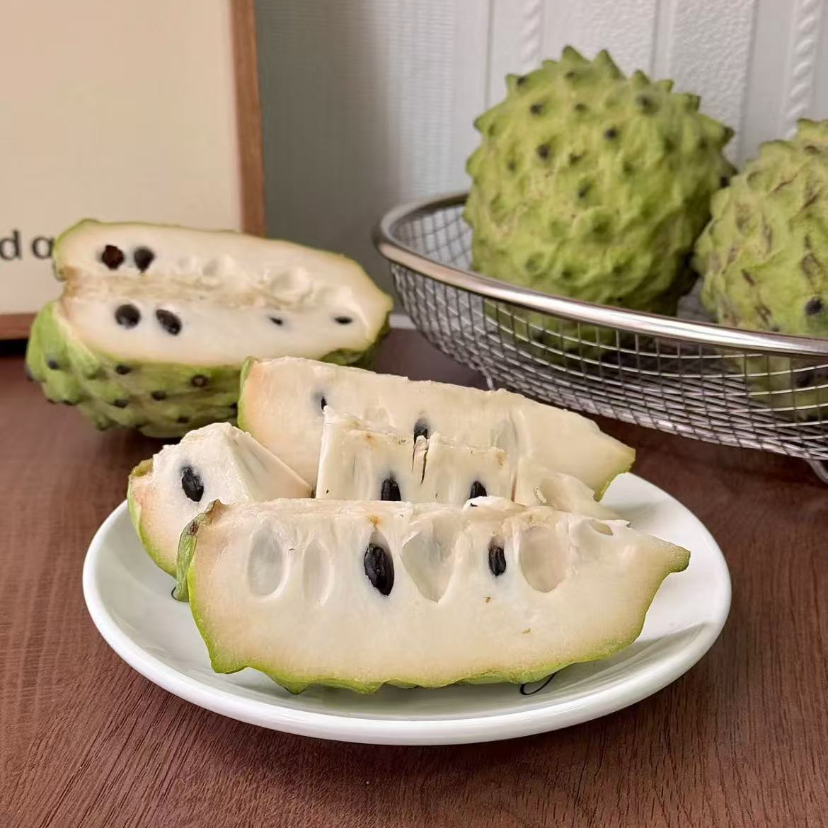 【香甜牛奶凤梨释迦】精品广西水果正宗广西凤梨释迦