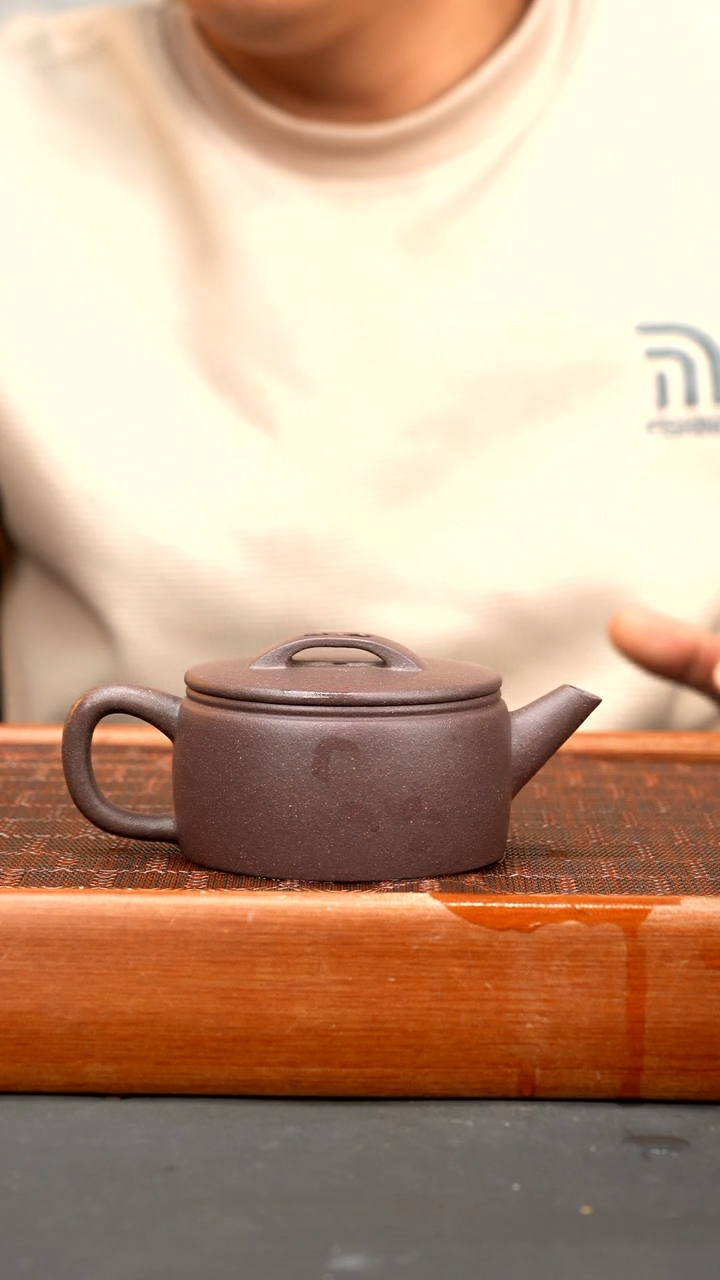 【闪购商品】紫砂茶壶LW 汉瓦  老天青