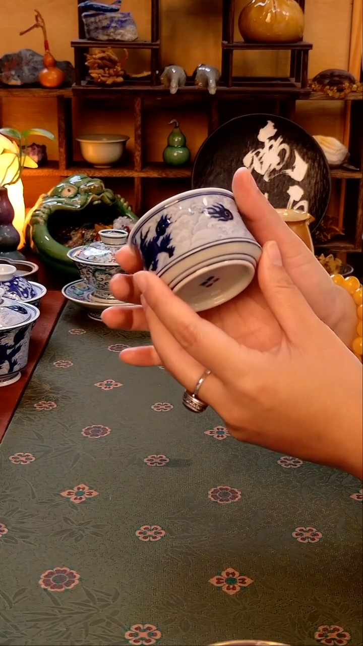 【手工手绘麒麟主人杯】