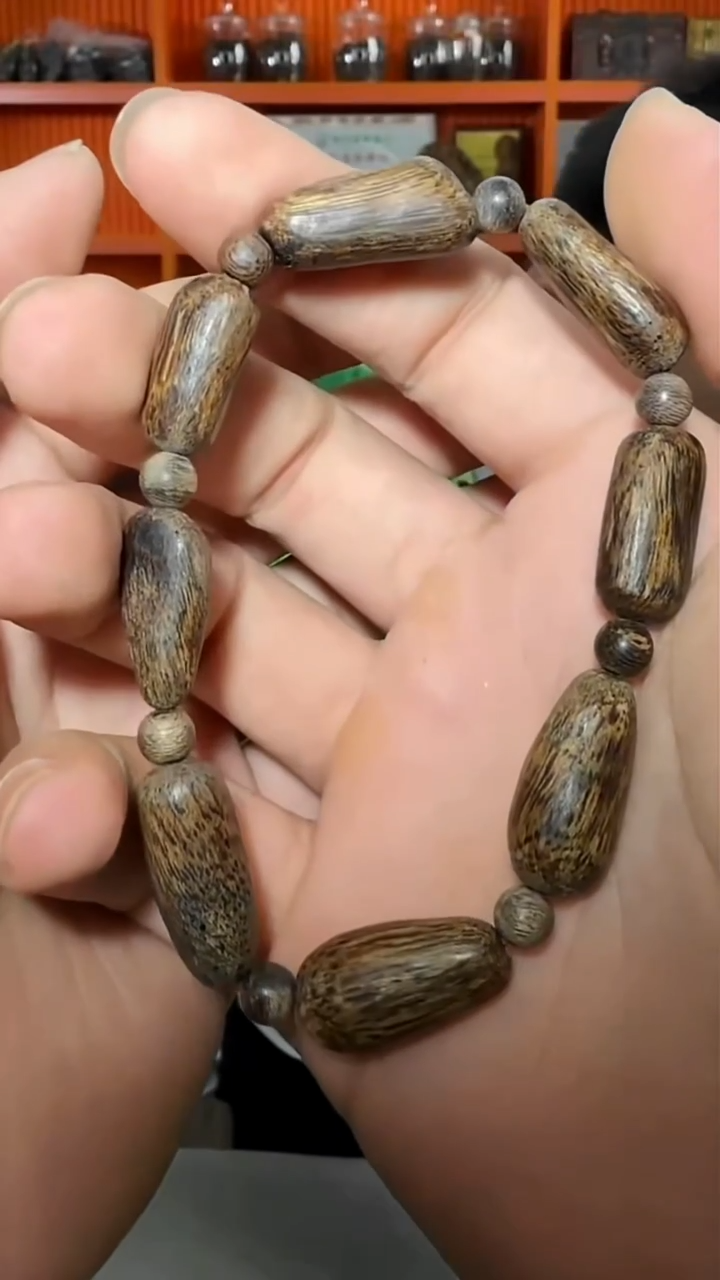 沉香手串170号单圈13g多样性发一