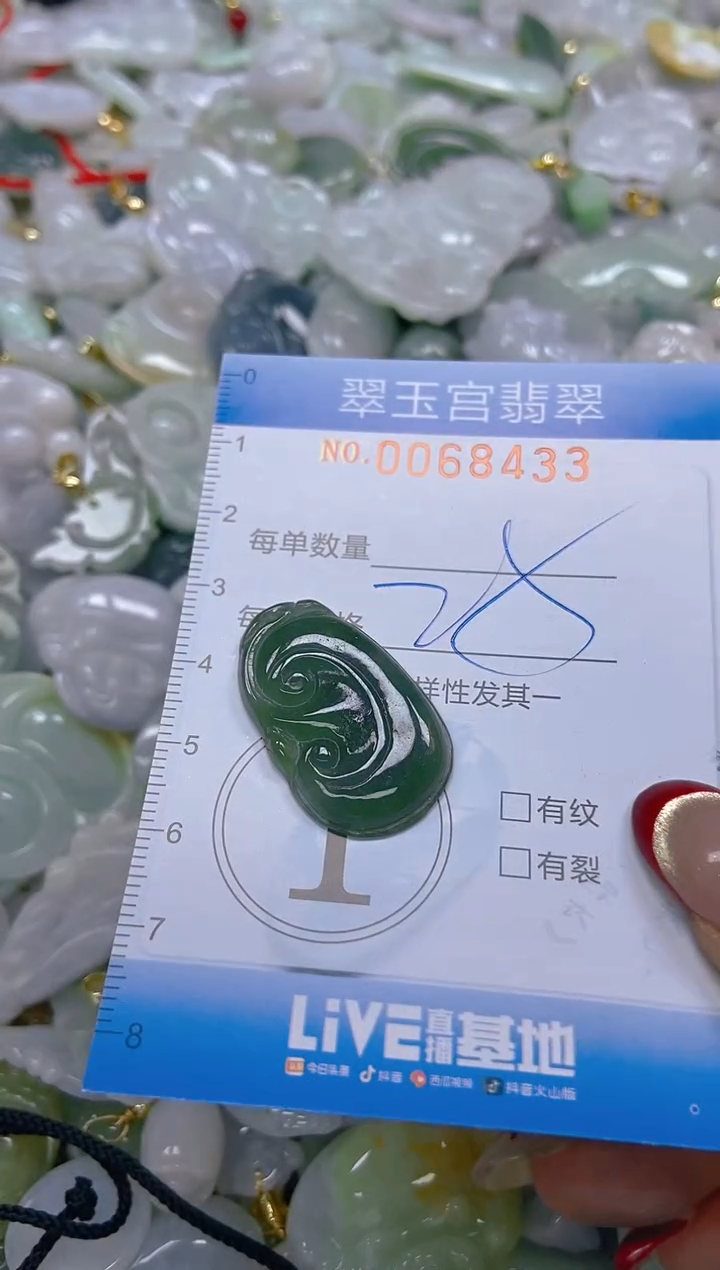 【闪购商品】翡翠颈饰未镶嵌闪购0068433