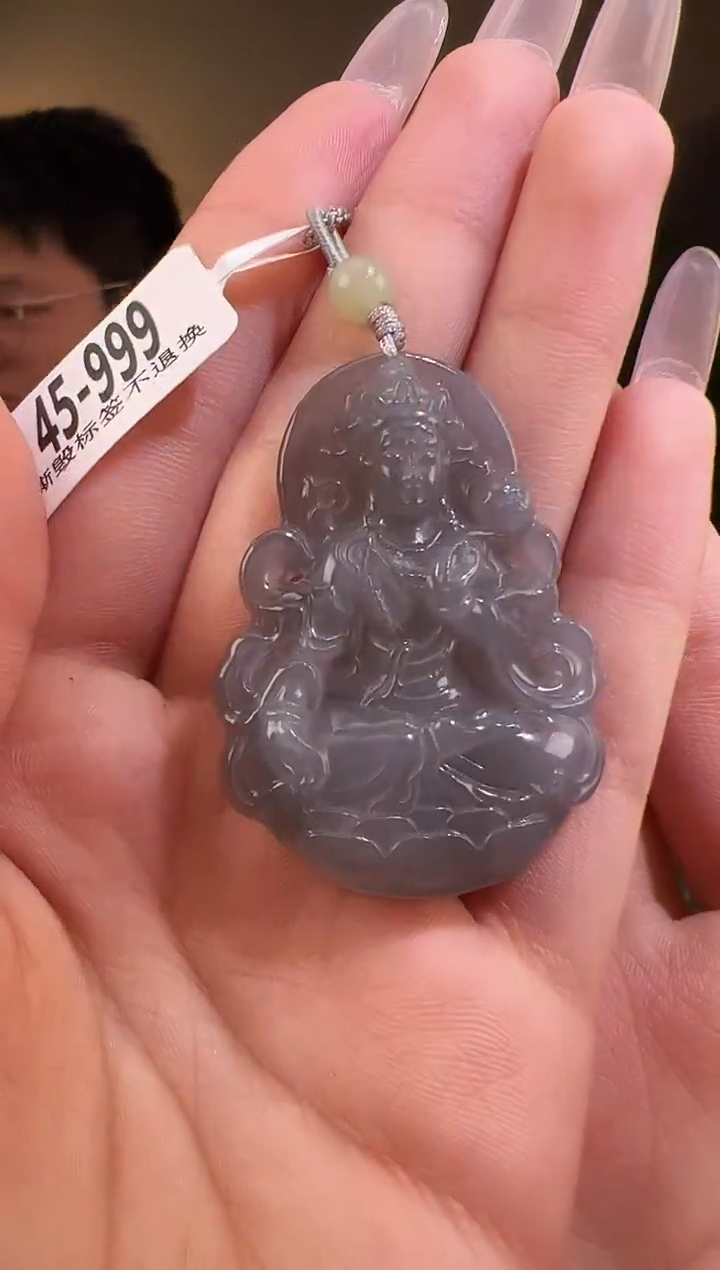 【闪购商品】和田玉颈饰未镶嵌观音999