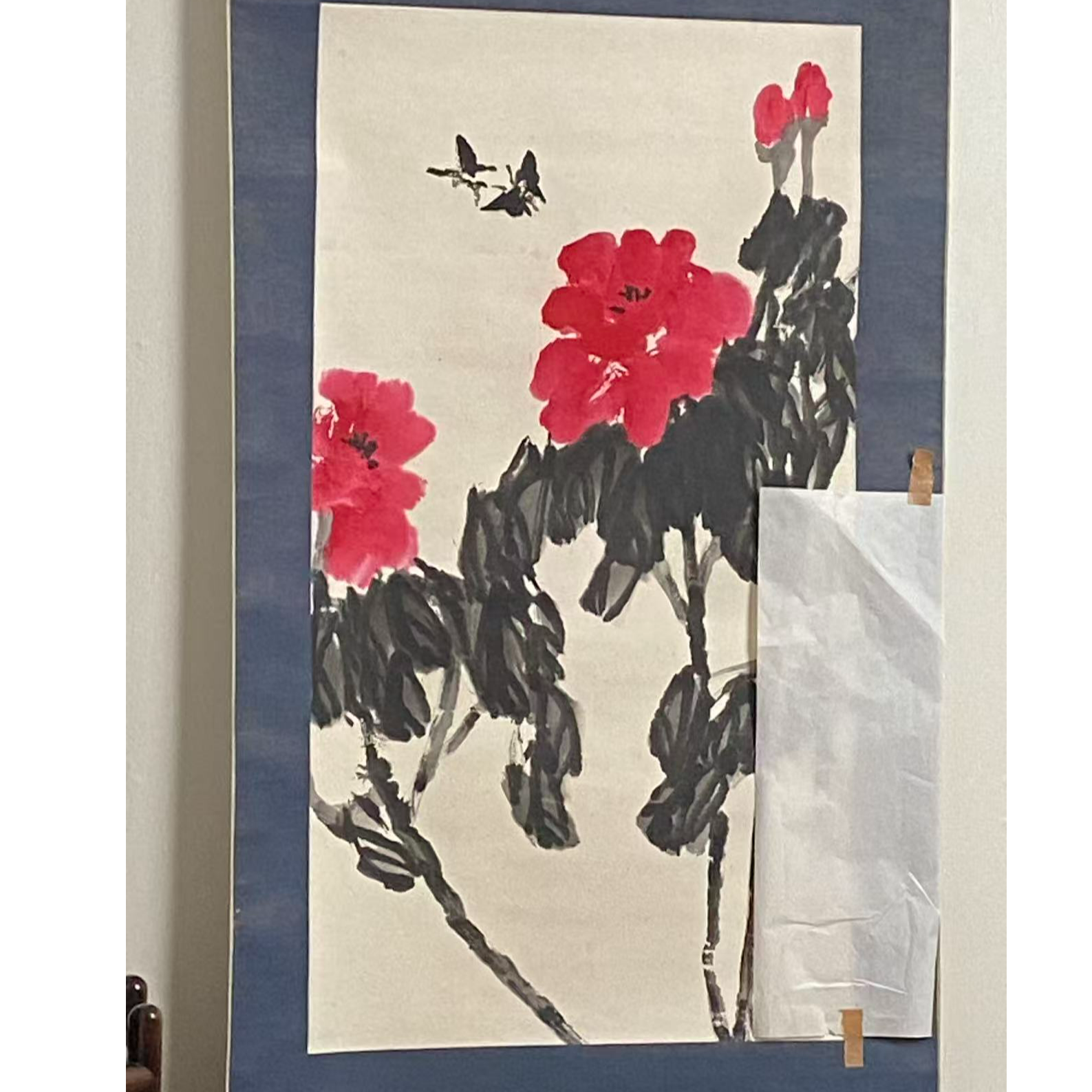 牡丹书画绘画作品