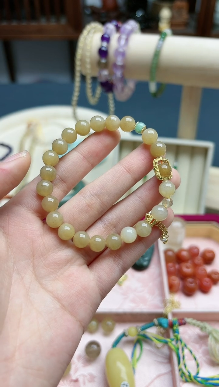 【闪购商品】和田玉手串未镶嵌和田玉手串*1 SCZT