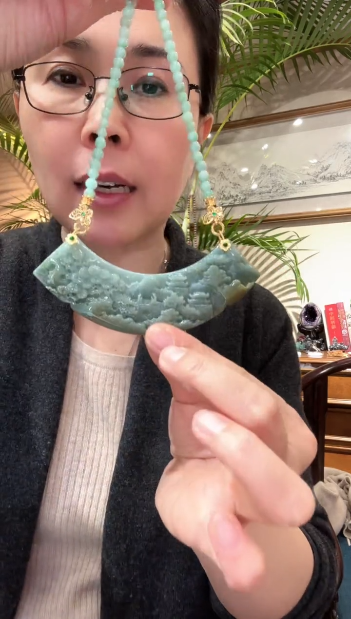 【闪购商品】翡翠颈饰未镶嵌国风