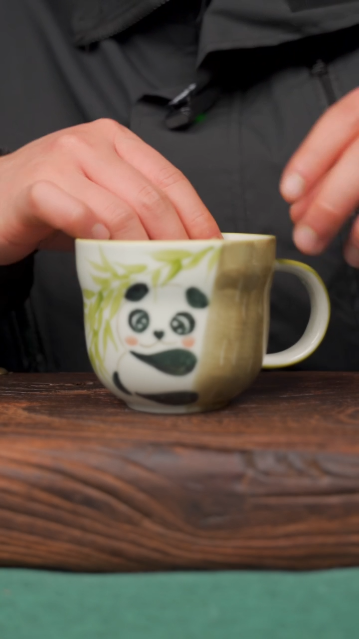 【闪购商品】瓷片74寻一缕瓷香杯釉下手工手绘瓷器
