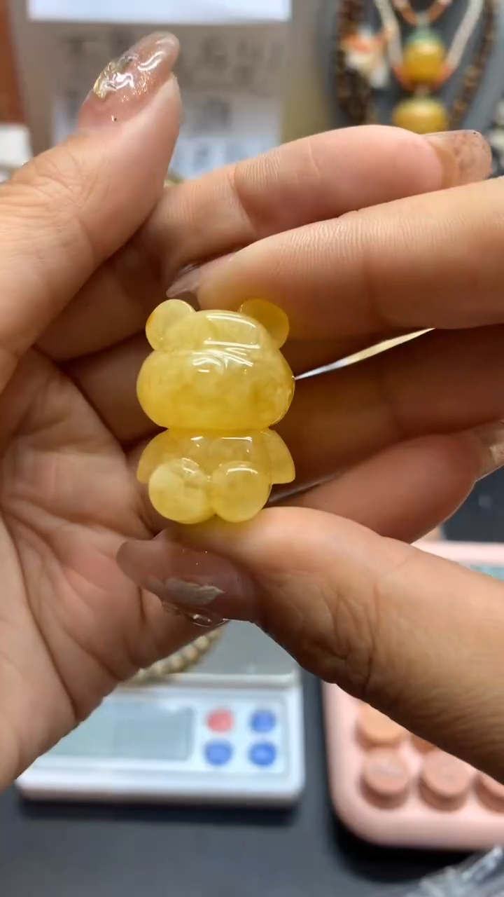 【闪购商品】未镶嵌琥珀珠宝奇石1009