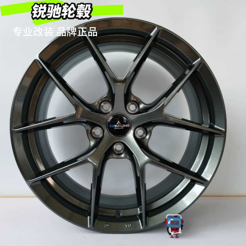 立中旋压轻量化18寸改装轮毂加长版高尔夫奥迪A4A6思域马自达6