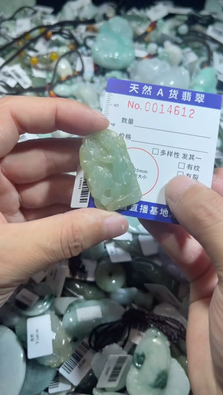 【闪购商品】翡翠颈饰未镶嵌00014612