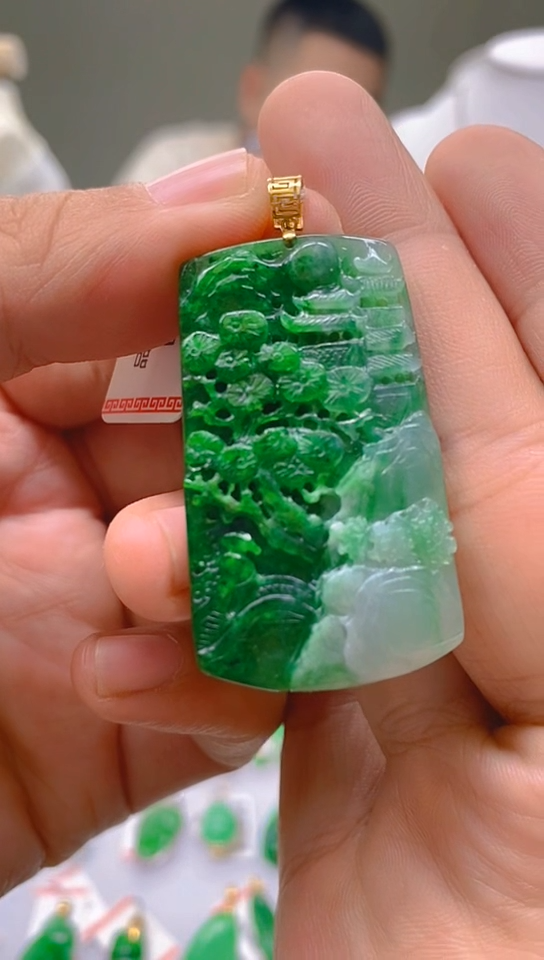 【闪购商品】翡翠颈饰18K金镶嵌新号开播，全场乱卖