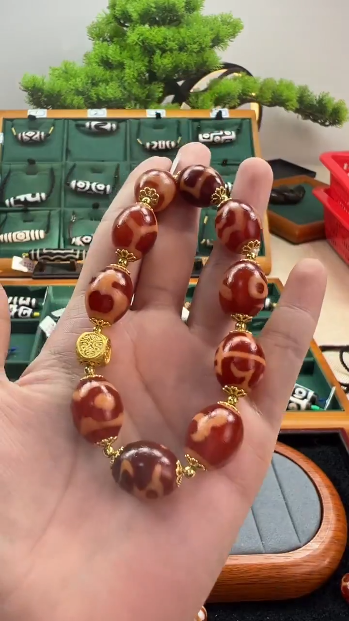 玛瑙/玉髓（覆膜）颈饰未镶嵌160.