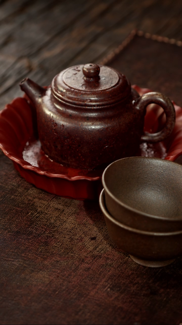 茶杯紫砂非遗茶器-梅花德钟（宏飞）