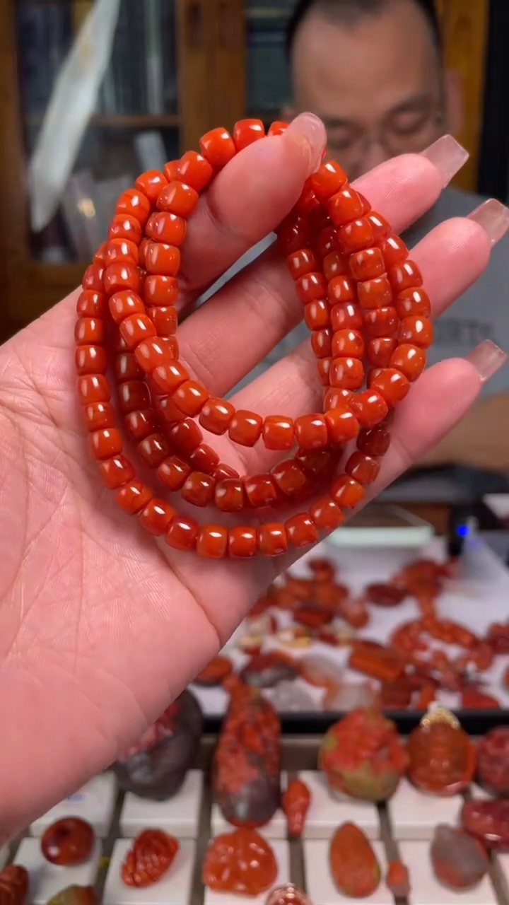 【闪购商品】南红玛瑙手串未镶嵌特色
