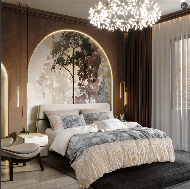 普罗旺斯】高端轻奢色织提花埃及长绒棉四件套四季款