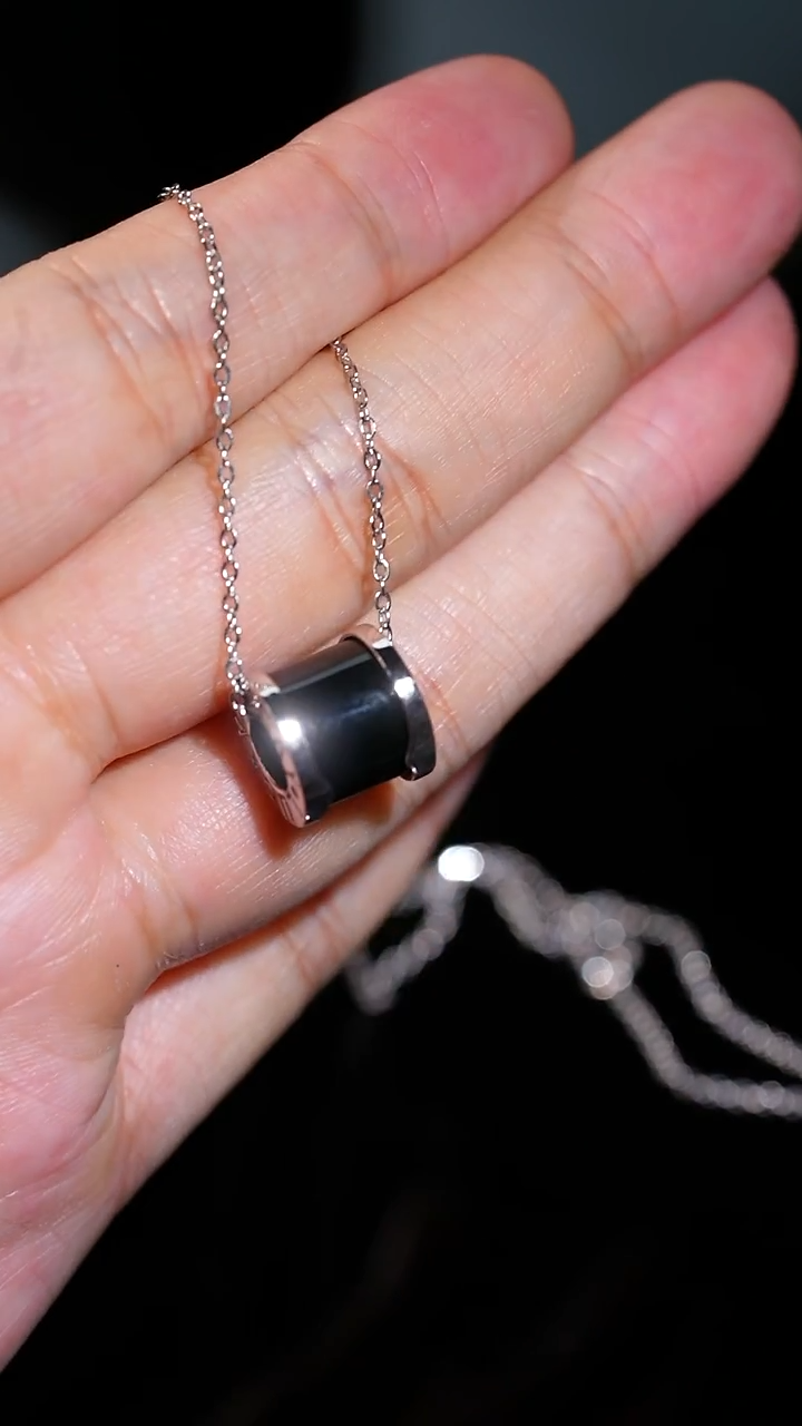 项链银S925镶嵌和田玉1多样性发一