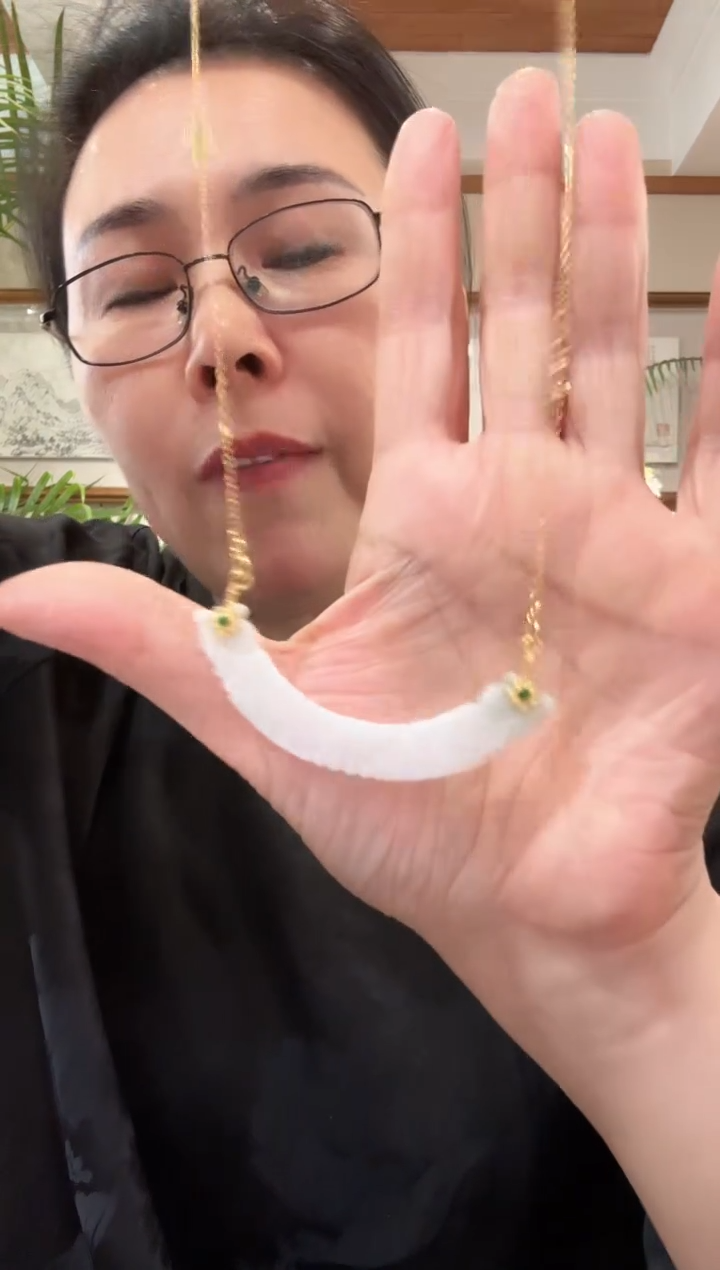 【闪购商品】翡翠颈饰未镶嵌国风